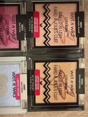 Wet N’ Wild Limited edition set of blushes and highlighter. New, sealed, ltd ed